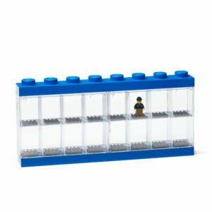 Modrá zberateľská skrinka na 16 minifigúrok LEGO® LEGO®