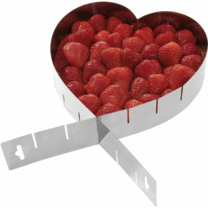 Nastaviteľná forma na koláč Heart Westmark