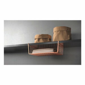 Závesná priehradka Metaltex v medenej farbe Metaltex