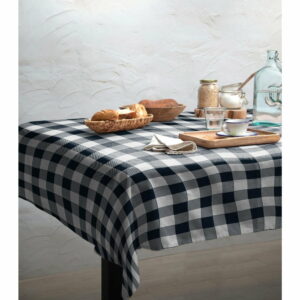 Obrus Linen Couture Blue Vichy