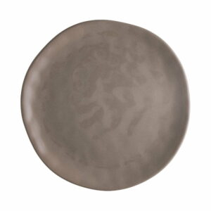 Hnedý porcelánový tanier na pizzu Brandani Pizza