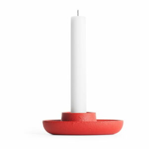 Červený svietnik EMKO Aye Aye One Candle EMKO