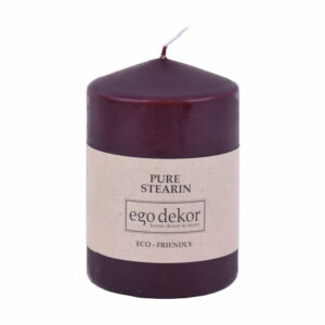 Vínovočervená sviečka Baltic Candles Eco Top
