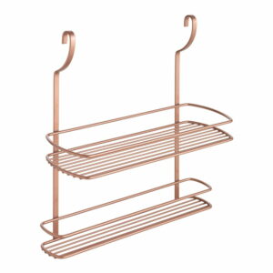 Závesná polička s dvoma poschodiami Metaltex Copper Metaltex