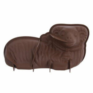 Hnedá silikónová forma baranček Orion Easter