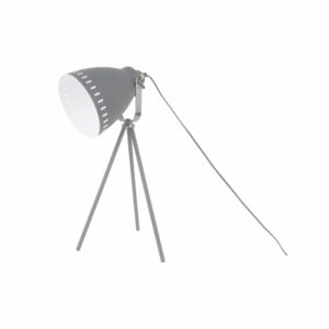 Sivá stolová lampa Leitmotiv Tristar Leitmotiv