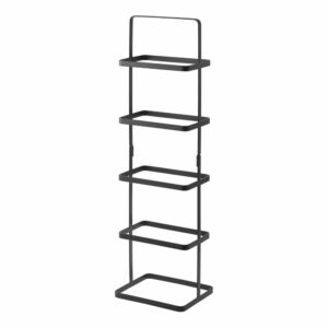 Čierny vysoký stojan na topánky YAMAZAKI Tower Shoe Rack YAMAZAKI