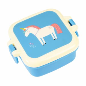 Modrý desiatový box s motívom jednorožca Rex London Magical Unicorn Rex London