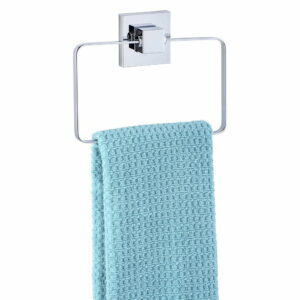 Držiak na uteráky bez nutnosti vŕtania Wenko Vacuum-Loc Ring
