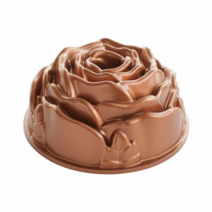 Forma na bábovku v medenej farbe Nordic Ware Rose