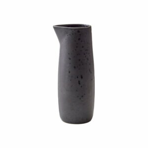 Čierny kameninový džbán na mlieko Bitz Basics Black