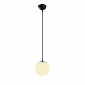 Čierne kovové závesné svietidlo Opviq lights Moses Opviq lights