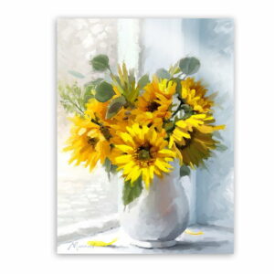 Obraz Styler Canvas Flowers Sunflowers