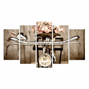 Viacdielny nástenný obraz Bicycle Fascination