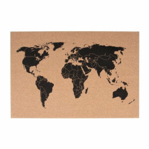 Korková nástenná mapa PT LIVING World