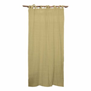 Béžový záves Linen Couture Cuture Cortina Hogar Beige Linen Couture