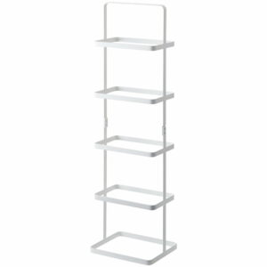 Biely vysoký stojan na topánky YAMAZAKI Tower Shoe Rack YAMAZAKI