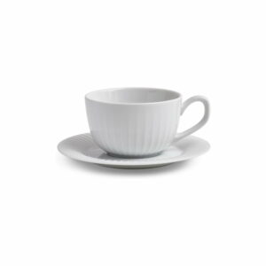Biely porcelánový hrnček Kähler Design Hammershoi