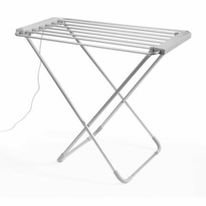 Biely skladací elektrický sušiak na prádlo InnovaGoods Clotheshorse InnovaGoods