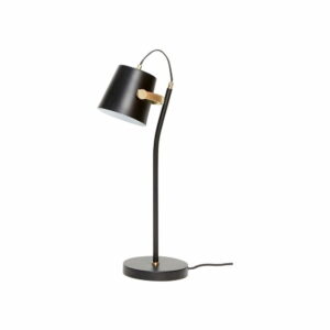 Čierna stolová lampa Hübsch Gorel Hübsch