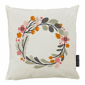 Vankúš Butter Kings z bavlny Floral Wreath