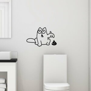 Samolepka Ambiance Funny Cat Ambiance
