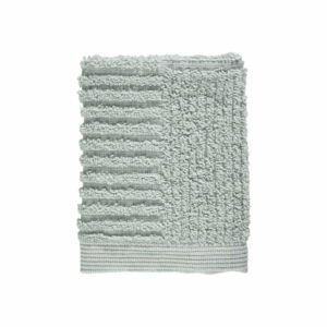 Svetlosivozelený uterák zo 100% bavlny na tvár Zone Classic Dust Green