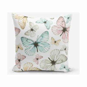 Obliečka na vankúš s prímesou bavlny Minimalist Cushion Covers Butterfly