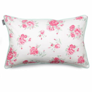 Mentolovozelená obliečka na vankúš WeLoveBeds Roses