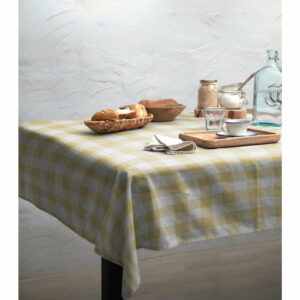 Obrus Linen Couture Beige Vichy