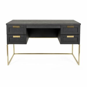 Tmavosivý pracovný stôl Woodman Pimlico Desk Woodman