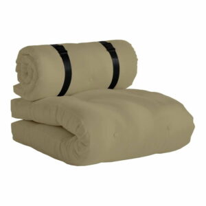 Béžové rozkladacie kresielko vhodné do exteriéru Karup Design Design OUT™ Buckle Up Beige Karup Design