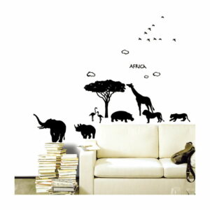 Samolepka Little African Animals Ambiance