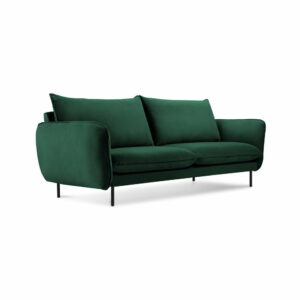 Zelená zamatová pohovka Cosmopolitan Design Vienna
