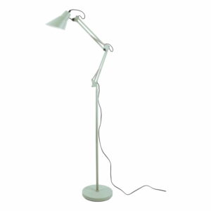 Zelená železná stojaca lampa Leitmotiv Fit Leitmotiv
