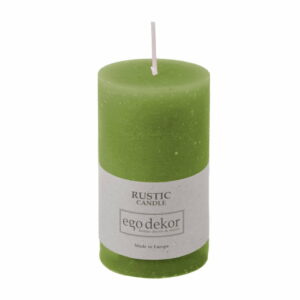 Zelená sviečka Baltic Candles Rustic