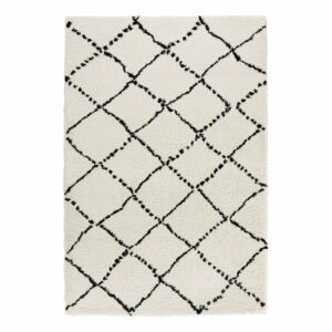 Čiernobiely koberec Mint Rugs Allure Ronno Black White