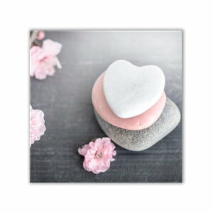 Obraz Styler Glasspik Spa & Zen Heart Stone