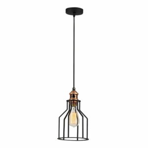 Čierne závesné svietidlo Opviq lights Alacati Opviq lights