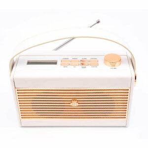 Krémovo-biele rádio GPO Darcy Black Wo294 GPO
