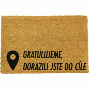 Rohožka z prírodného kokosového vlákna Artsy Doormats Cíl