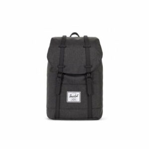Čierny batoh s čiernymi popruhmi Herschel Retreat Herschel