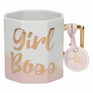 Porcelánový hrnček Creative Tops Girl Boss