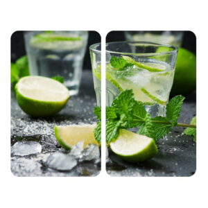 Sada 2 sklenených krytov na sporák Wenko Mojito Wenko