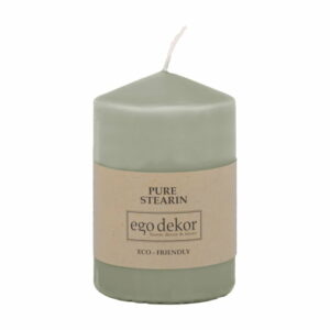 Tyrkysovo-modrá sviečka Baltic Candles Eco Top