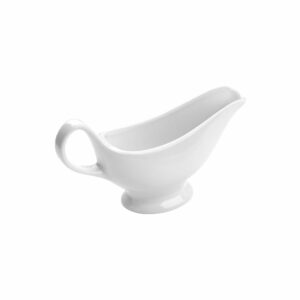 Biela porcelánová nádoba na omáčku Premier Housewares Gravy Boat Premier Housewares