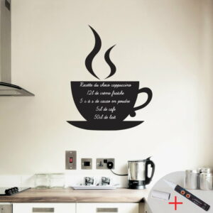 Set popisovateľnej samolepky a fixky Ambience Coffee Ambiance