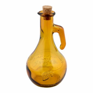 Žltá fľaša na ocot z recyklovaného sklaEsschert Design Di Vino