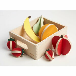 Drevený detský hrací set Flexa Toys Shop Fruits Flexa