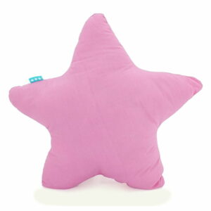 Ružový bavlnený vankúšik Happy Friday Basic Estrella Pink